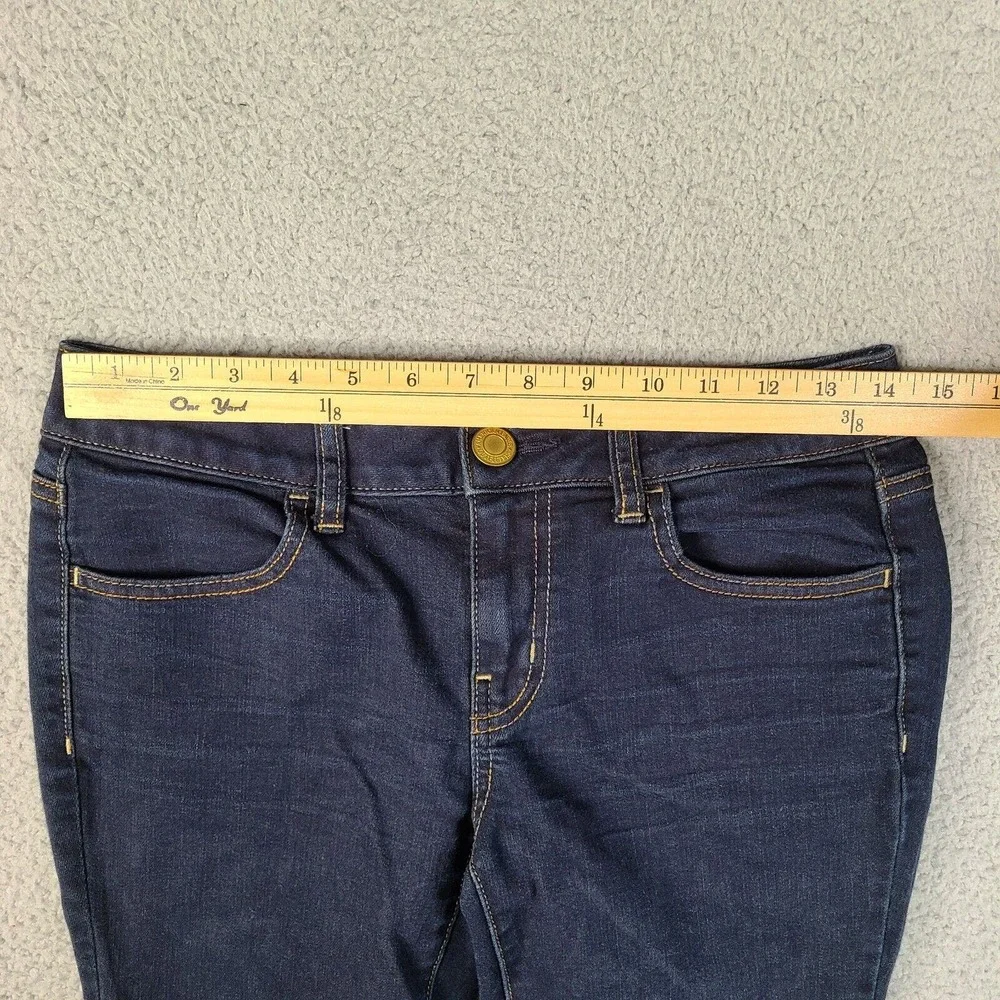 American Eagle Outfitters Jeans Womens Size 4 Blue Jegging 28x26.5 Super Stretch
